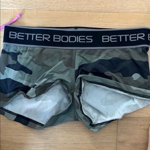 Better bodies short workout shorts